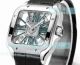 THB Factory Swiss Clone Cartier Santos de Cartier Skeleton Stainless Steel Leather Watch (3)_th.jpg
